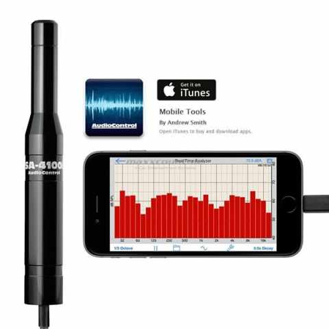 AudioControl SA-4100i iOS teszt és mérőmikrofon